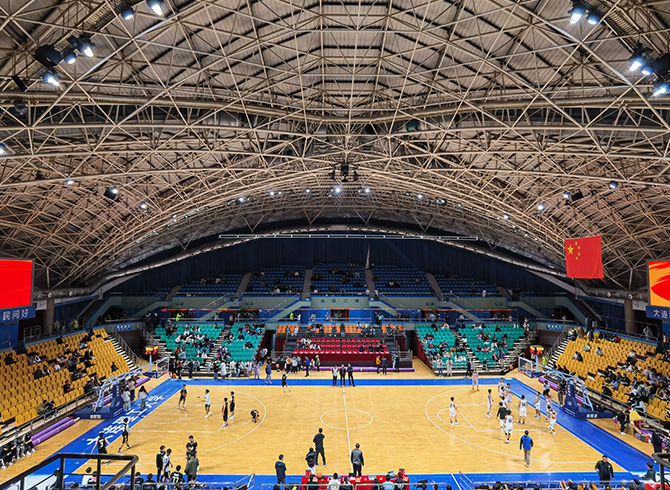 大連理工大學(xué)劉長春體育館中心比賽館