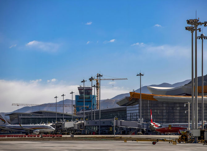 西藏拉薩貢嘎國際機場