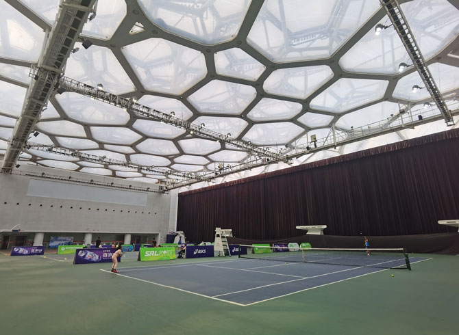 國家游泳中心：水立方網(wǎng)球場