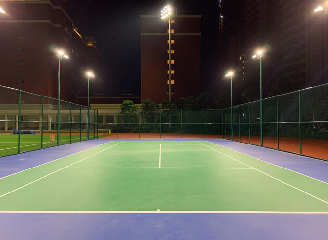 廣西南寧哈羅禮德國際學校網(wǎng)球場