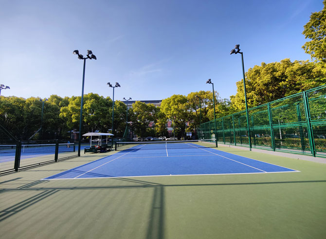 上海體育學院網(wǎng)球場