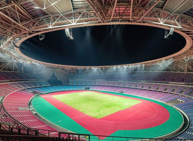 杭州奧體中心體育場“大蓮花”