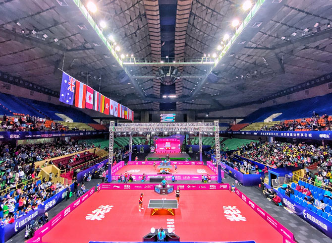 2019國(guó)際乒聯(lián)男子女子世界杯場(chǎng)館