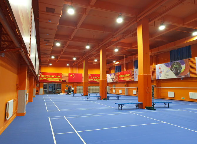 青海全民健身羽毛球館